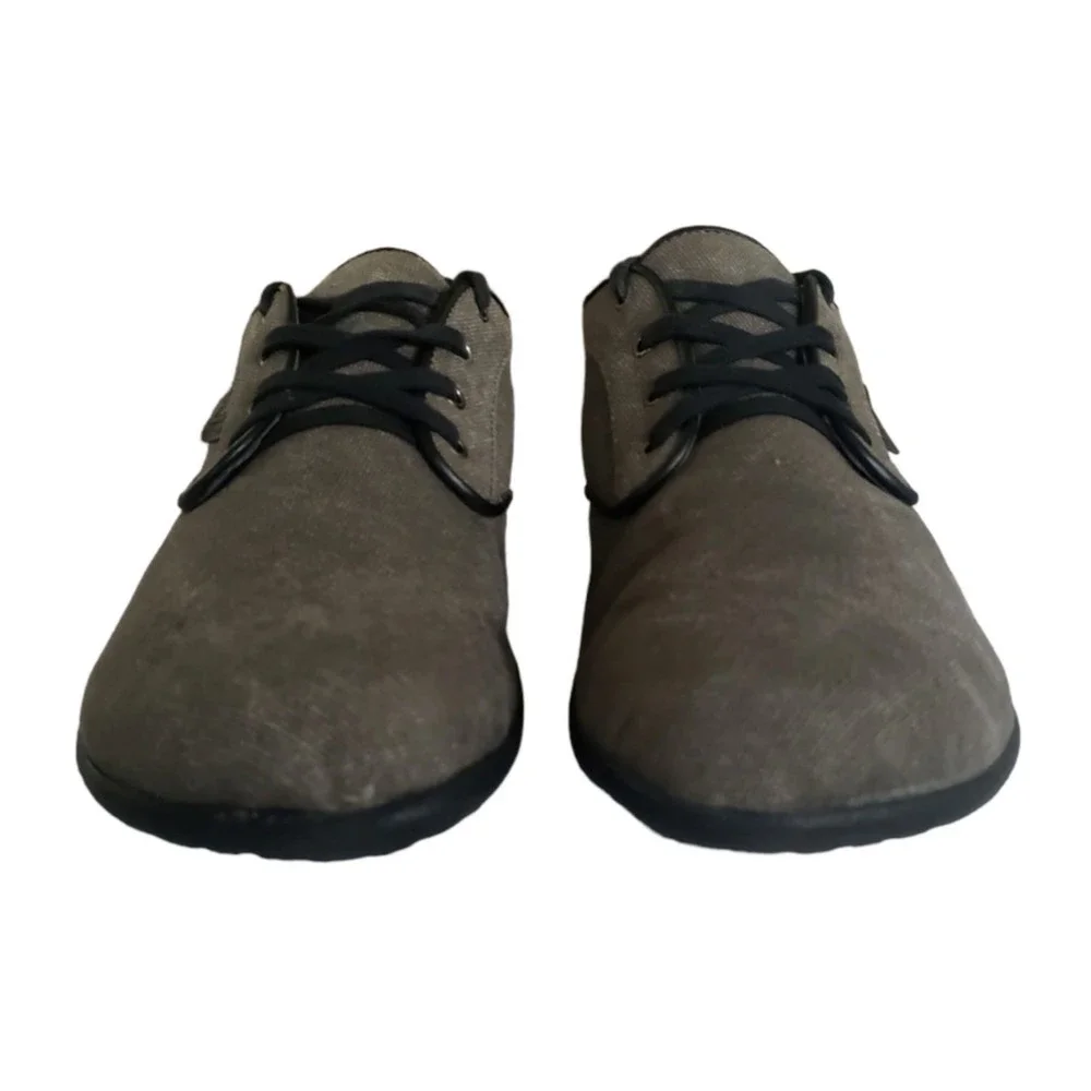 NAOT Tiaki Lace up Shoes Oxfords Gray Fabric Women's Size 9 - Picture 3 of 11